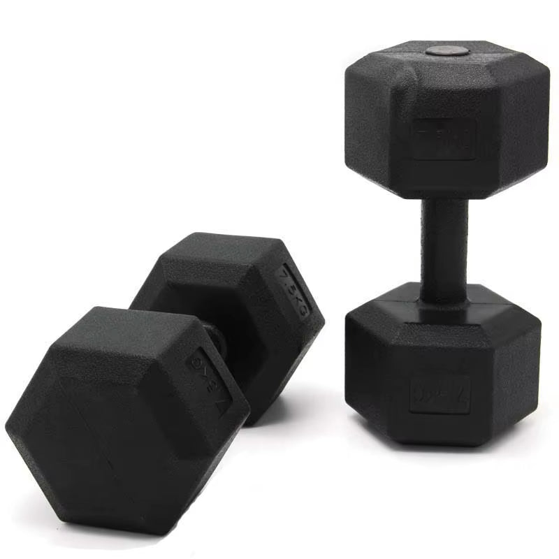 5Kg Hexagonal Dumbbell Dumbbell Household Fitness Equipment